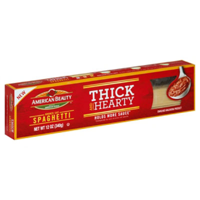 American Beauty Thick & Hearty Spaghetti - 12 Oz