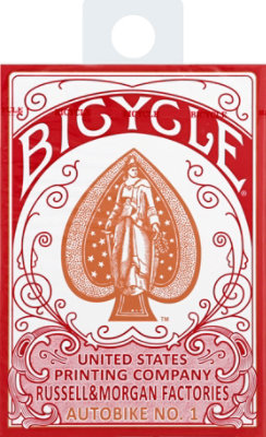 Bicycle Playing Cards Autobike No. 1 Desgin - Each - safeway