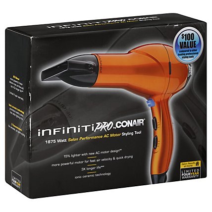 Conair Infiniti Pro Hair Styling Tool Blower 1875 Watt - Each - Image 1