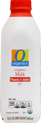 O Organics Organic Milk Vitamin D Ultra Pasteurized - 32 Fl. Oz. - Image 2