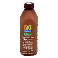O Organics Organic Milk Chocolate Reduced Fat 2% Ultra Pasteurized - 32 Fl. Oz. - Image 3