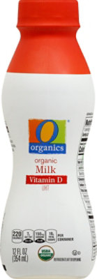 O Organics Organic Milk Vitamin D Ultra Pasteurized - 12 Fl. Oz. - Image 2