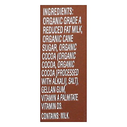 O Organics Organic Milk Chocolate Reduced Fat 2% Ultra Pasteurized - 12 Fl. Oz. - Image 5