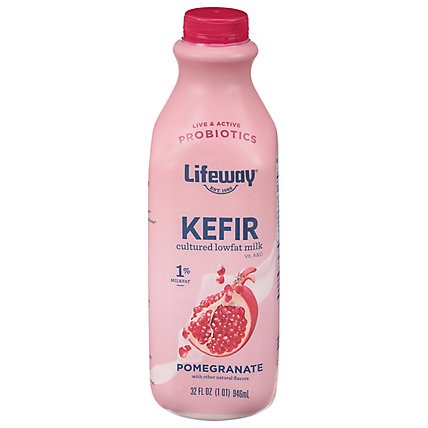 Lifeway Kefir Cultured Milk Lowfat Pomegranate - 32 Fl. Oz. - Image 2