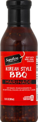 Signature SELECT Marinade Korean Style Bbq Bottle - 11.8 Fl. Oz. - Image 2