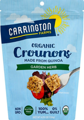 Carrington Farms Organic Crounons Garden Herb - 4.75 Oz - Image 2