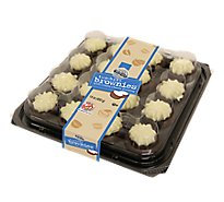 Two Bite Brownies With Cream Cheese Frosting - 14 Oz