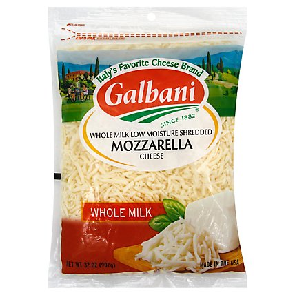 Galbani Mozzarella Shredded Cheese - 32 Oz - Image 1