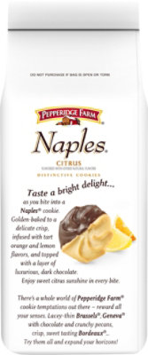 Pepperidge Farm Naples Cookies Distinctive Citrus Flavor Bag - 6 Oz - Image 6