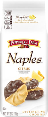 Pepperidge Farm Naples Cookies Distinctive Citrus Flavor Bag - 6 Oz - Image 2