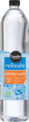 Signature SELECT Refreshe Alkaline Water - 33.8 Fl. Oz. - Image 2