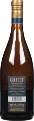 Quilt Wine Chardonnay Napa Valley - 750 Ml - Image 4