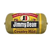 Jimmy Dean Premium Pork Country Mild Sausage Roll - 16 Oz