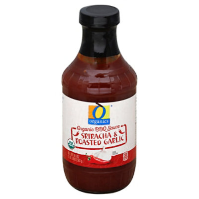 O Organics Bbq Sauce Sriracha & Rstd Garlic 19.8 Oz Vons