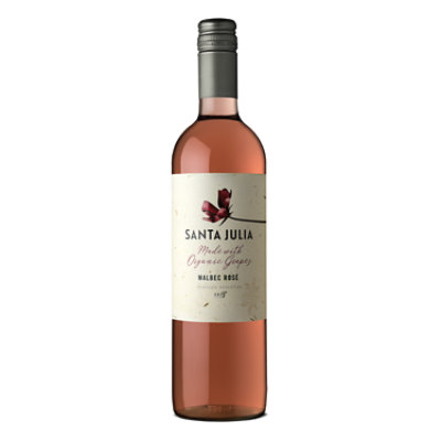 Santa Julia Organic Rose 750 Ml - Image 1