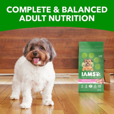 Iams Proactive Health with Real Chicken Small Breed Adult Dry Dog Food - 7 Lbs - Image 4