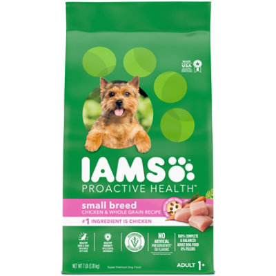 IAMS Small & Toy Breed Adult Chicken Dry Dog Food - 7 Lb