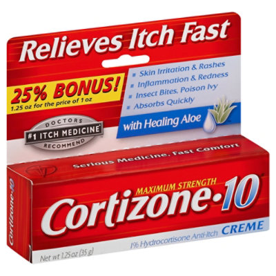 Cortizone 10 Creme Bon - 1.25 Oz - Jewel-Osco