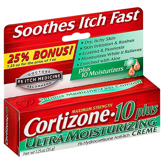 Cortizone 10 Plus Creme - 1.25 Oz