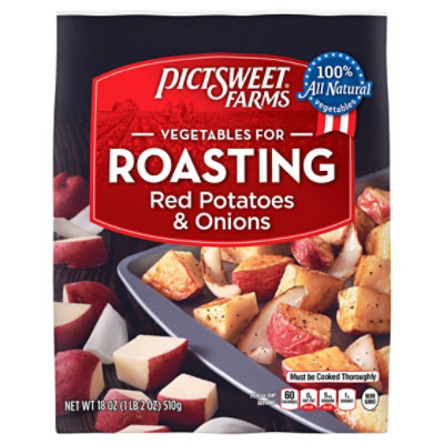 Pictsweet Farms Vegetables For Roasting Red Potatoes & Onions - 18 Oz