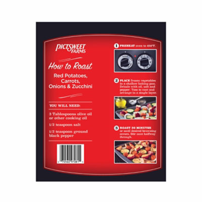 Pictsweet Farms Vegetables For Roasting Red Potatoes Carrots Onions & Zucchini - 18 Oz - Image 5