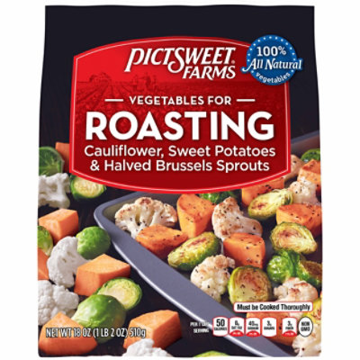 Pictsweet Farms Vegetables For Roasting Cauliflower Sweet Potatoes & Brussels Sprouts - 18 Oz - Image 2