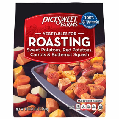 Pictsweet Farms Vegetables For Roasting Sweet Potatoes Red Potatoes Carrots & Parsnips - 18 Oz