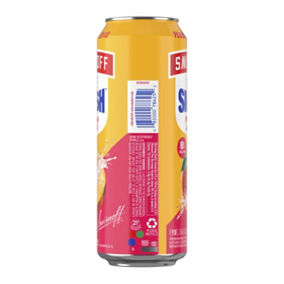 Smirnoff Ice Peach Plus Mango Smash Flavored Malt Beverage - 23.5 Oz - Image 2