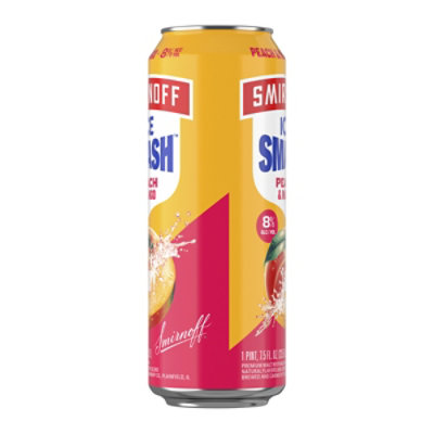 Smirnoff Ice Peach Plus Mango Smash Flavored Malt Beverage - 23.5 Oz - Image 4