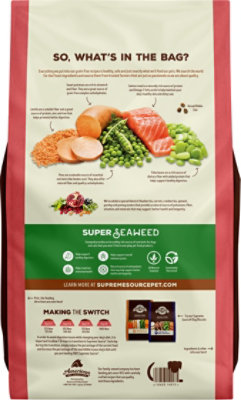 Supreme Source Dog Food Grain Free Salmon Meal And Sweet Potato Bag - 22 Lb - Image 3