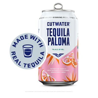 Cutwater Spirits Paloma Grapefruit Tequila In Cans - 4-12 Fl. Oz. - Image 3