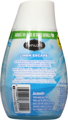 Renuzit Snuggle Air Freshener Gel Linen Escape - 7 Oz - Image 5