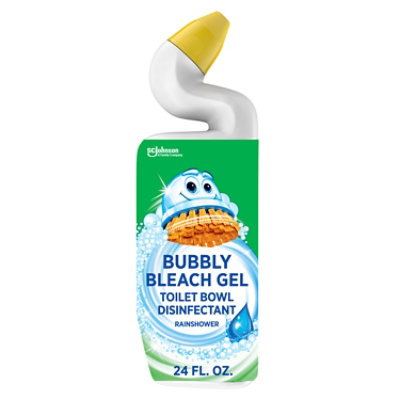 Scrubbing Bubbles Bubbly Bleach Gel Rainshower Toilet Bowl Cleaner Squeeze Bottle - 24 Oz - Image 2
