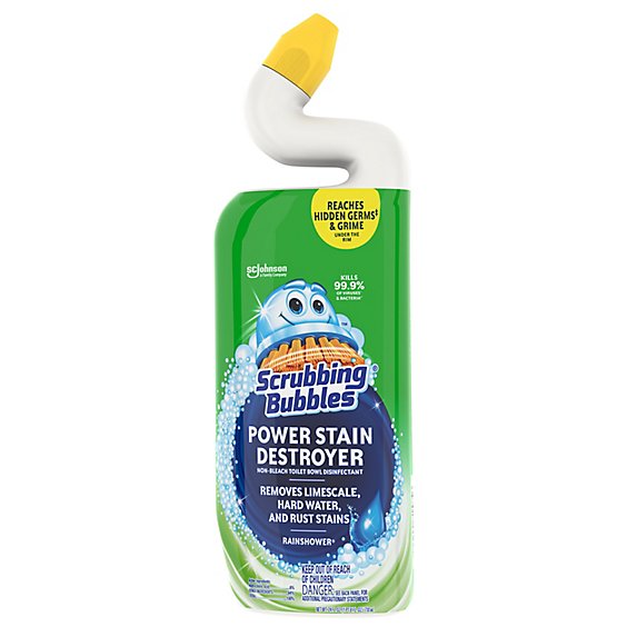 Scrubbing Bubbles Extra Power Rainshower Toilet Bowl Cleaner Squeeze Bottle - 24 Oz