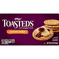 Toasteds Crackers Ready to Dip Snacks Harvest Wheat - 8 Oz - Image 6