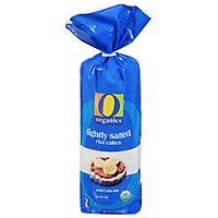 O Organics Organic Rice Cake Slightly Salted Bag - 4.9 Oz - Image 2