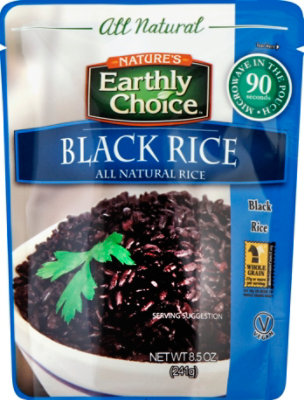 Natures Earthly Choice Rice Black Pouch - 8.5 Oz - Image 2