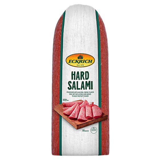 Eckrich Hard Salami - 0.50 Lb.