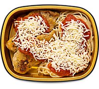 Chicken Parmigianoesan With Spaghetti 1 LB