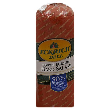 Eckrich Low Sodium Salami - 0.50 LB