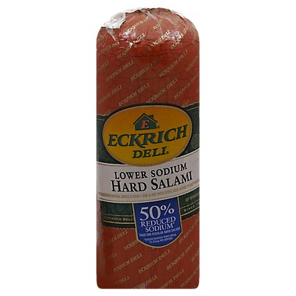 Eckrich Low Sodium Salami - 0.50 Lb - Image 1