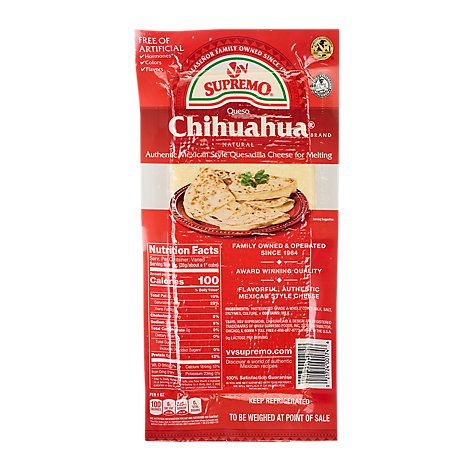 Deli Chihuahua Cheese Block - 0.50 Lb