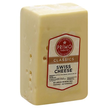 Primo Taglio Domestic Swiss - 0.50 Lb - Image 1