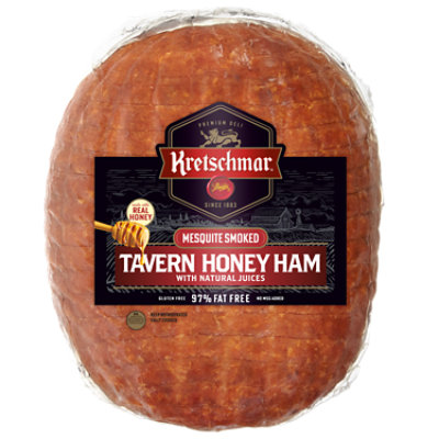 Kretschmar Mesquite Smoked Honey Tavern Ham - Image 1