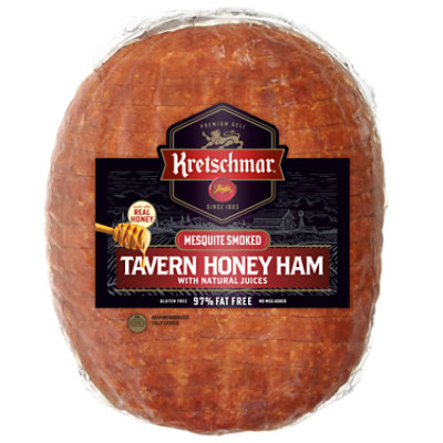 Kretschmar Mesquite Smoked Honey Tavern Ham - 0.50 Lb