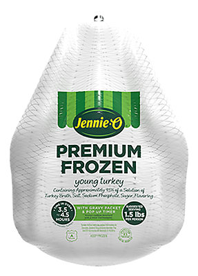 Jennie-O Whole Turkey Frozen - Weight Between 16-20 Lb