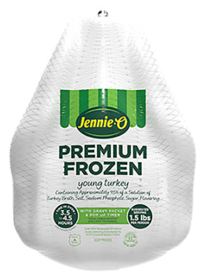 Jennie-O Whole Turkey Frozen - Weight Between 16-20 Lb - Image 1