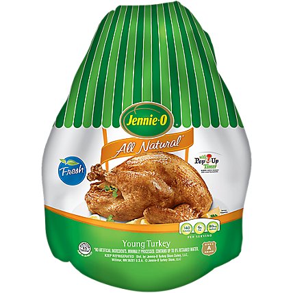 Jennie-O Whole Turkey Broth Basted Frozen - Weight Between 20-24 Lb - Image 1