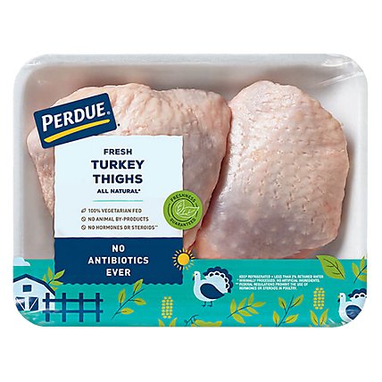 PERDUE Turkey Thighs Fresh - 2 LB - Image 1