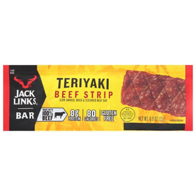 Jack Links Beef Steak Strips Teriyaki Pack - 0.9 Oz